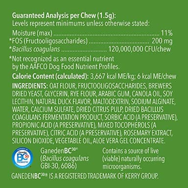 Amazon Brand - Wag Probiotic Supplement Daily Chews for Dogs, Supports Digestion and Gut Health, Natural Duck Flavor, 90 count - Image 6