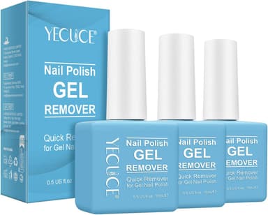 Gel Polish Remover for Nails (3Pack), Nail Polish Remover Tools Quick & Easy Remove Gel Polishs in 3-5 Minutes at Home, Don't Hurt Nails - Image 2