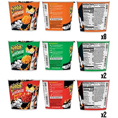Cheetos Mac 'N Cheese, 3 Flavor Variety Pack, (12 Cups) - Image 3