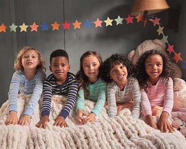 Gymboree,Gymmie Long Sleeve and Pant Cotton 2-Piece Pajama Sets, Big Kid, Toddler,Candy Cane Stripe,5T - Image 4