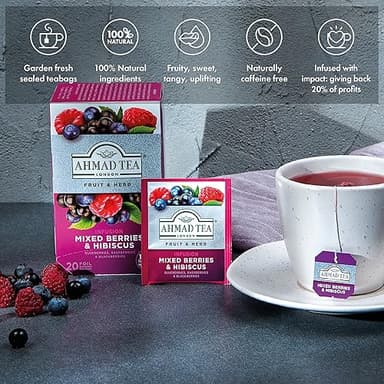 Ahmad Tea, Mixed Berries & Hibiscus - Image 6