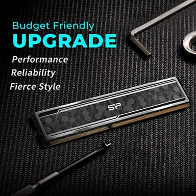 Silicon Power Value Gaming DDR4 RAM 16GB (2x8GB) 3200MHz (PC4 25600) CL16 1.35V Desktop Memory Module with Heatsink Camouflage Grey SP016GXLZU320BDAJ5 - Image 4