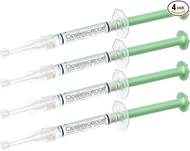 Opalescence 15% Gel Syringes Teeth Whitening Refill Kit - Low Sensivity (4 Syringes) - Cool Mint - Carbamide Peroxide - Made in The USA by Ultradent Tooth Whitening 5195-2 - Image 1