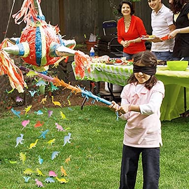 48Pcs Glow in Dark Mini Dinosaur Figures Birthday Party Favors Supplies Dino Cupcake Toppers Pinata Goodie Bags Stuffers Classroom Prizes Carnival Treasure Box Trinkets Bulk Toy Kids Goody Treat Gifts - Image 7