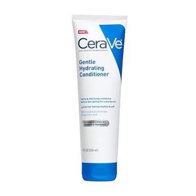 CeraVe Gentle Hydrating Conditioner, Hair Conditioner With Ceramides, Niacinamide & Hyaluronic Acid, Sulfate Free & Color Safe, Moisturizing Conditioner For All Hair & Scalp Types - Image 1