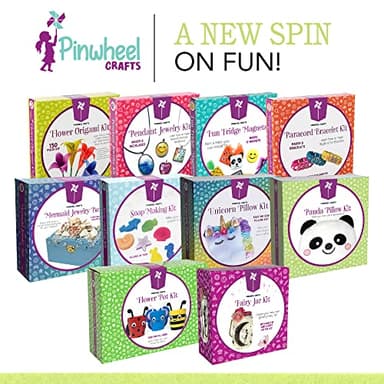 Pinwheel Crafts Beginner Sewing Kit for Kids 8-12 - Easy DIY Panda Pillow Kit - Learn to Sew - Kids Sewing Craft Gifts - Make Your Own Stuffed Animal Panda Plush Toy - Image 9