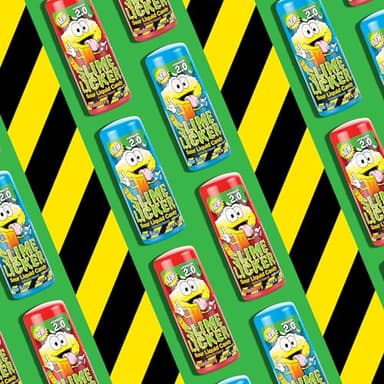 TOXIC WASTE - Slime Licker 2.0 - Sour Liquid Candy - Flavors: 1 Strawberry & 2 Blue Razz - 2 oz. Bottles - 3 Pack - Image 5