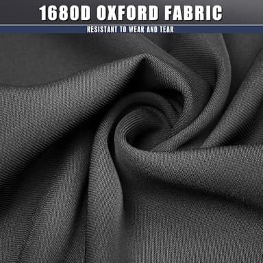 CHAMPKEY Professional Golf Travel Bags for Airlines with Password Lock - Hard Case Golf Travel Bag with Support Pole and Oversized Wheels - Image 6