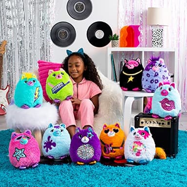 Basic Fun Misfittens Cats - Surprise Collectible Plush - Series 3 Wild Cats, Kittens, Stuffed Cat Plushie, Furry Surprise Toy for Girls, Boys, Kids and Toddlers Ages 3+ - Image 7