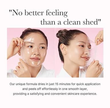 medicube Collagen Overnight Wrapping Peel Off Facial Mask Pack - Elasticity & Hydration Care, Reduces Sagging & Dullness - Hydrolyzed Collagen For Glowing Skin - Korean Skin Care, 2.53 fl.oz - Image 6