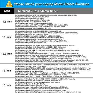 MOSISO Laptop Case 16 inch, 15-15.6 inch Laptop Sleeve Bag Compatible with MacBook Pro 16 inch, HP, Acer, Dell, Lenovo, ASUS Notebook, Neoprene Computer Sleeve Bag with Small Case, Space Gray - Image 5