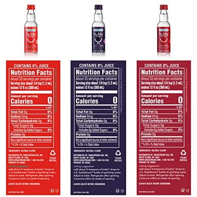 sodastream bubly Drops 3 Flavor Berry Bliss Variety, 4 Fl Oz - Image 2