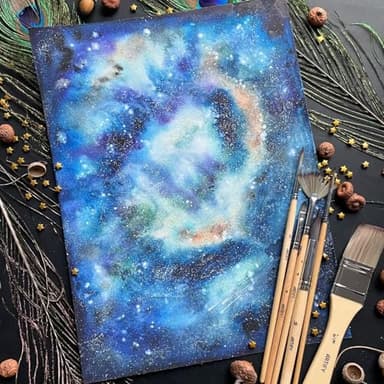 ARTIFY 25-Piece Professional Paint Brush Set – Expert Series Synthetic Nylon Brushes for Acrylic, Oil, Watercolor, Gouache – No Shedding, Canvas Roll Case & Palette Knife, Painter Gifts Art Supplies - Image 9