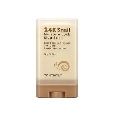 TONYMOLY 24K Snail Moisture Facial Stick 20g – Hydrating Multi Balm with Snail Mucin & 24K Gold for Glowing Skin, Anti-Aging Skincare, Moisture Barrier Protection, Korean Skincare - Image 1