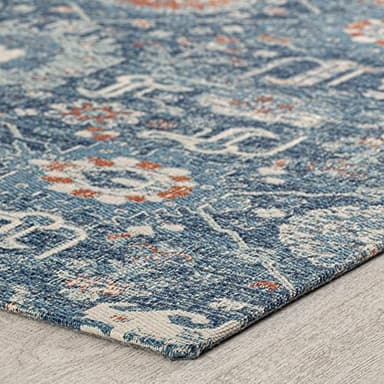 Anji Mountain Rug'd Office Chair Mat for Carpet & Hardwood Floor - Jacquard Woven Top, Anti-Slip Backing, Low Pile, Floor Protector Desk Chair Mat, Office Rugs for Rolling Chairs (36 x 48) - Image 4