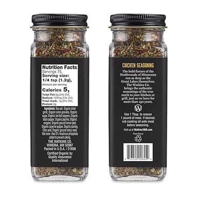 Watkins Organic Grilling Chicken Seasoning, 3.2 Oz, 3-Pack - Image 2