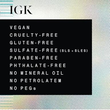 IGK Hair Treatment Full Size Set | Antisocial Dry Hair Mask + Good Behavior Spirulina Spray | Overnight Bond-Building + Keratin Like Smoothing Spray | Set of 2 - New and Improved Scent - Image 8