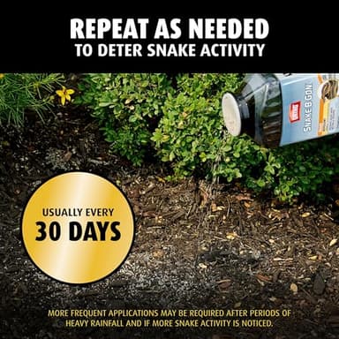 Ortho Snake B Gon1 - Snake Repellent Granules, No-Stink Formula, Covers Up to 1,440 sq. ft., 2 lbs. (2-Pack) - Image 6