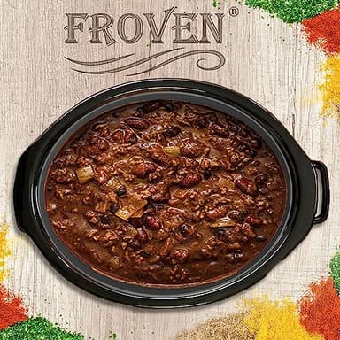 FROVEN 4-4.5 Quart Silicone Slow Cooker Liners Oval – Thickened, Weighted & Sturdy Reusable Crockpot Inserts. Leakproof, Dishwasher Safe, Compatible with Most 4QT to 4.5QT Crock Pot Slow Cookers. - Image 2