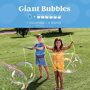 JOYIN 100 Oz Concentrated Bubble Solution (up to 8 Gallon) for Large Party in Summer Celebrations, Party Favor, Bubble Summer Toy, Classroom Prizes, Easter (Blue) - Image 4