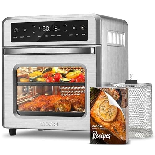 COSORI 11-in-1 Air Fryer Oven , 13Qt Small Footprint Airfryer combo with Rotisserie, Toast, Bake, Roast, Reheat Functions and more, Recipe Book & 6 Accessories Included, Perfect for Small Contertop - Image 1