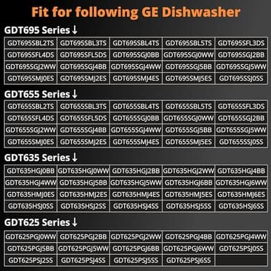 WD21X23462 Dishwasher User Interface Control Board, Compatible with GE Dishwashers, Replace WD21X31902, WD21X23702, WD21X31902C - Image 7