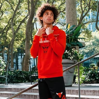 Ultra Game NBA Official Men’s Super Soft Midtown Hoodie Pullover Sweatshirt - Unisex, Los Angeles Lakers, Black, X-Large - Image 5