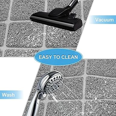 Niubya Premium Cat Litter Mat, 47" Long x 35" Wide, Non-Slip and Waterproof Design, Soft on Paws, Easy to Clean - Image 7