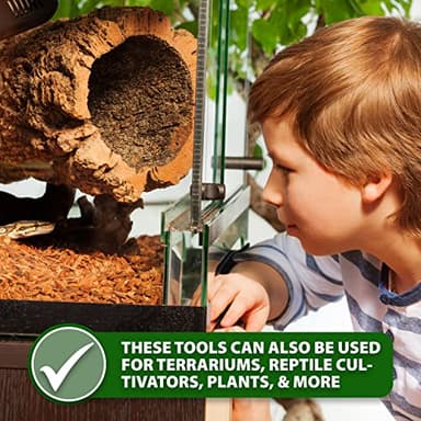 Mandala Crafts Rainbow Stainless Steel Aquascaping Tools Kit – Aquarium Plant Tools with Tweezers, Spatula, and Scissors for Fish Tanks, Hospital Tanks, Goldfish Bowls, Aquariums, and Terrariums - Image 8