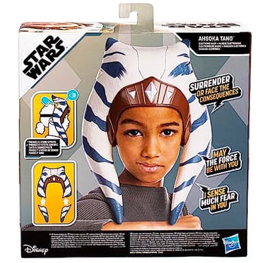 STAR WARS Ahsoka Tano Electronic Mask with Phrases & Sound Effects, Toys for 5 Year Old Boys and Girls - Image 3