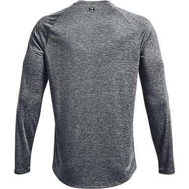 Under Armour Men's Tech 2.0 Long-Sleeve T-Shirt , Pitch Gray (012)/Black , Medium - Image 6