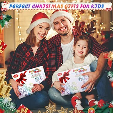 Toddler Toys Water Doodle Mat: 40 X 30 Inch Mess Free Coloring & Drawing Instant Drying Mat - Kids Learning Toys for Girls Age 3-5 Home Educational Activities - Birthday/Christmas Gifts for Girls Boys - Image 6