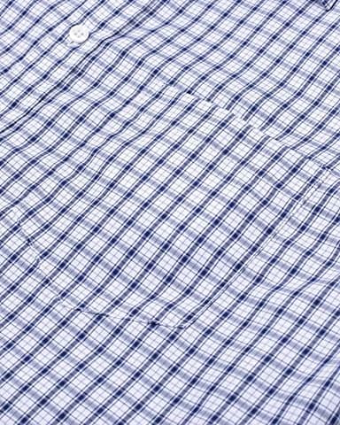 Alimens & Gentle Men's Plaid Button Down Shirts Cotton Long Sleeve Dress Shirts Regular Fit Gingham Shirts - Image 5