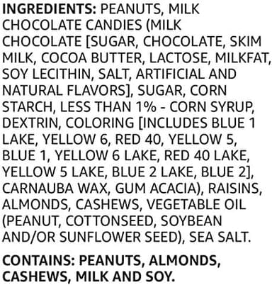 Amazon Brand - Happy Belly Nuts, Chocolate & Dried Fruit, Trail Mix, 3 pound (Pack of 1 - Image 4