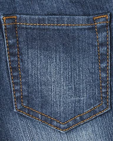 The Children's Place Girls Super Skinny Jeans,Dk Twilight Wash/Victory Blue Wash 2 Pack,5 - Image 4