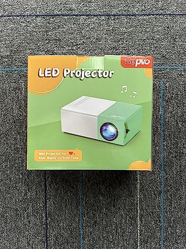 wepvo Projector Mini Portable Outdoor Movie Projectors, LED Pico Video Projector for Home Theater Film Projectors, Compatible with Smartphone/ Tablet/ Laptop/ TV Stick/ PS/ USB - Image 12