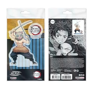 ABYSTYLE Demon Slayer Kimetsu no Yaiba Inosuke Hashibira Acryl® Stand Model Figure Anime Manga Desktop Accessories Merch Gift - Image 3