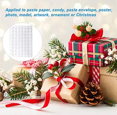 Clear Sticky Tack Adhesive Poster Tacky Putty Removable Round Putty Double-Sided Round No Traces Adhesive Sticke for Festival Decoration（630） - Image 5