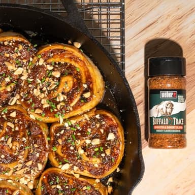 Weber Buffalo Trace Whiskey Flavored BBQ Seasoning, 6.5 Ounce - Image 6