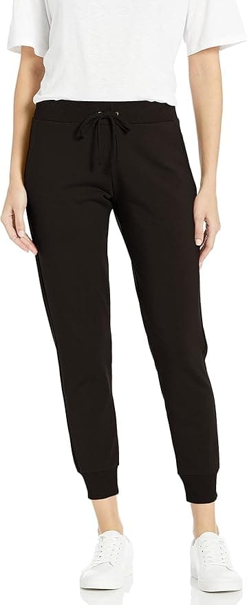 The Drop Women's Grace Supersoft Stretch Rib-Cuff Jogger - Image 1