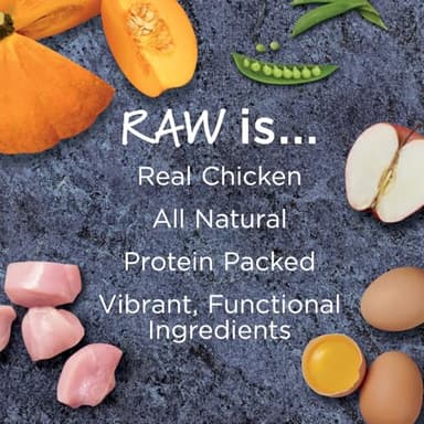 Instinct Raw Boost Gut Health, Natural Dry Dog Food with Freeze Dried Pieces, Grain Free Recipe - Real Chicken, 18 lb. Bag - Image 5