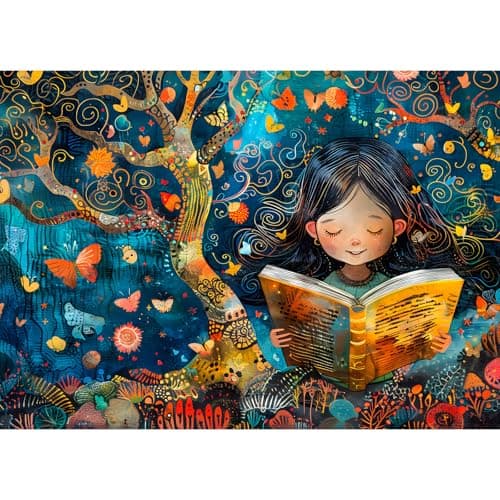 TangComplete - Fairy Tale Girl Puzzles for Adults 1000 Pieces, Jigsaw Puzzles for Adults 1000 Piece, Challenging Game Toys, Impossible Puzzle, Family Decoration Puzzle - Image 1