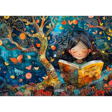 TangComplete - Fairy Tale Girl Puzzles for Adults 1000 Pieces, Jigsaw Puzzles for Adults 1000 Piece, Challenging Game Toys, Impossible Puzzle, Family Decoration Puzzle - Image 1