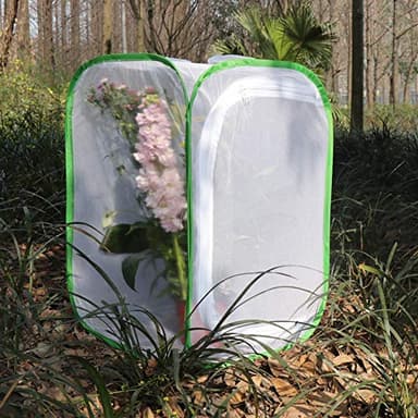 RESTCLOUD Insect and Butterfly Habitat Cage Terrarium Pop-up 24 Inches Tall with Zipper Protection - Image 6