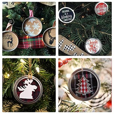 204pcs Regular Mouth Canning Lids, Canning Jar Lids for Ball, Kerr Jars, Split-Type Metal Mason Jar Lids for Canning, 100% Fit & Airtight 2.76" (70mm, Silver) - Image 7