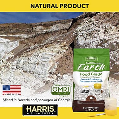HARRIS Diatomaceous Earth Food Grade, 10lb with Powder Duster Included in The Bag - Image 2