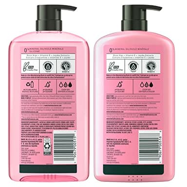 Herbal Essences Shampoo & Conditioner Set, Smooth Collection, Paraben-Free, Color-Safe, with Rose Hips & Vitamin E, 29.2 Fl Oz Each, 2-Pack - Image 9