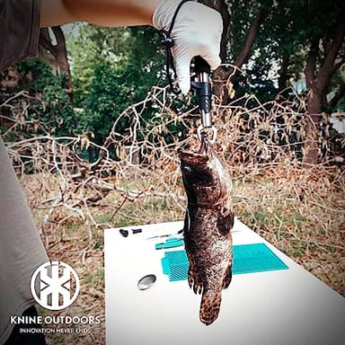 KNINE OUTDOORS 6PCS Fishing Tool Kit, Fishing Pliers, Fish Fillet Knife, Fishing Gripper, Fishing Scissors for Braided line, Fishing Gear and Equipment, Fishing Gifts for Men - Image 7