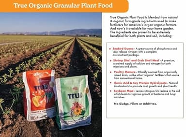 True Organic Blood Meal – High-Nitrogen Organic Fertilizer for Rapid Vegetative Growth – 3lb Bag Covers 104 Sq. Ft. - Image 7