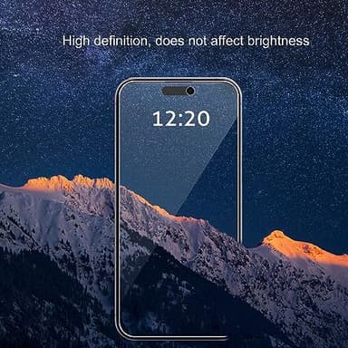 Ailun Privacy Screen Protector for iPhone 16 / iPhone 15 / iPhone 15 Pro [6.1 Inch] 3 Pack Anti Spy Private Tempered Glass Anti-Scratch Case Friendly [3 Pack][Not for iPhone 16 Pro 6.3 inch] - Image 6